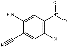 2-Amino-5-chloro-4-nitrobenzonitrile 结构式