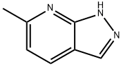 6-甲基-1H吡唑并[3,4-B]吡啶 结构式