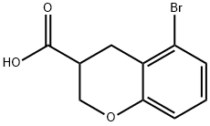 5-溴色满-3-羧酸 结构式