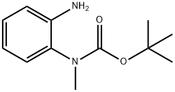 1N-甲基-1N-BOC 邻苯二胺 结构式
