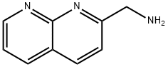 (1,8-萘啶-2-基)甲胺 结构式