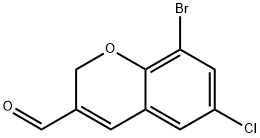 8-Bromo-6-chloro-2H-chromene-3-carbaldehyde