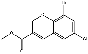 Methyl8-bromo-6-chloro-2H-chromene-3-carboxylate