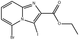 Ethyl5-bromo-3-iodoimidazo[1,2-a]pyridine-2-carboxylate