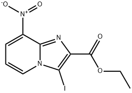 Ethyl3-iodo-8-nitroimidazo[1,2-a]pyridine-2-carboxylate