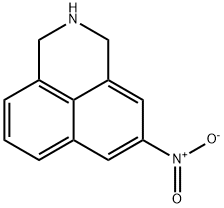 5-NITRO-2,3-DIHYDRO-1H-BENZO[DE]ISOQUINOLINE 结构式