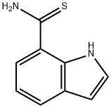 1H-INDOLE-7-CARBOTHIOIC ACID AMIDE 结构式