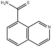 异喹啉-8-硫代羧酸酰胺 结构式