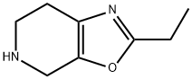 2-乙基-4,5,6,7-四氢恶唑并[5,4-C]吡啶 结构式