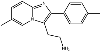 2-(6-Methyl-2-(p-tolyl)imidazo[1,2-a]pyridin-3-yl)ethan-1-amine