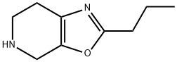 2-PROPYL-4,5,6,7-TETRAHYDRO-OXAZOLO[5,4-C]PYRIDINE 结构式