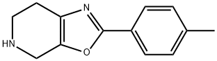 2-P-Tolyl-4,5,6,7-Tetrahydro-Oxazolo[5,4-C]Pyridine 结构式