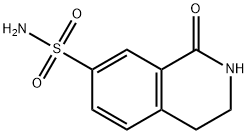 7-磺酸氨-3,4-二氢-2H-异喹啉-1-酮 结构式