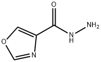 OXAZOLE-4-CARBOXYLIC ACID HYDRAZIDE 结构式