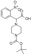 2-(4-BOC-PIPERAZINYL)-2-(2-NITRO-PHENYL)ACETIC ACID 结构式
