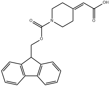 2-(1-(((9H-Fluoren-9-yl)methoxy)carbonyl)piperidin-4-ylidene)aceticacid