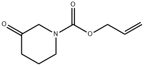 N-ALLYLOXYCARBONYL-PIPERID-3-ONE 结构式