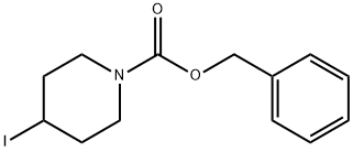 1-CBZ-4-碘哌啶 结构式