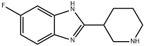 6-氟-2-(哌啶-3-基)-1H-苯并[D]咪唑 结构式