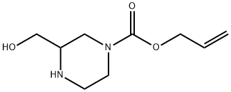 Allyl3-(hydroxymethyl)piperazine-1-carboxylate