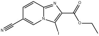 Ethyl6-cyano-3-iodoimidazo[1,2-a]pyridine-2-carboxylate