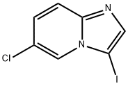 6-CHLORO-3-IODO-IMIDAZO[1,2-A]PYRIDINE 结构式