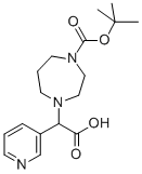 1-BOC-4-(CARBOXY-PYRIDIN-3-YL-METHYL)-[1,4]DIAZEPANE 结构式