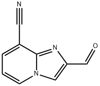 2-甲酰基咪唑并[1,2-A]吡啶-8-甲腈 结构式