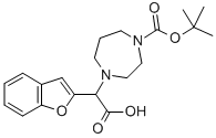 2-(Benzofuran-2-yl)-2-(4-(tert-Butoxycarbonyl)-1,4-diazepan-1-yl)aceticacid