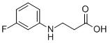 3-((3-Fluorophenyl)amino)propanoicacid