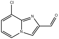 8-氯咪唑[1,2-A]吡啶-2-甲醛 结构式