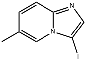 3-碘-6-甲基咪唑并[1,2-A]吡啶 结构式