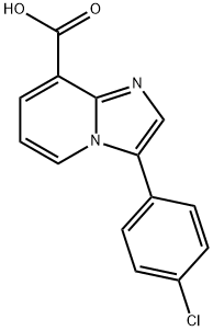 3-(4-Chlorophenyl)imidazo[1,2-a]pyridine-8-carboxylicacid