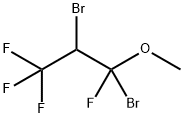1,2-Dibromo-1-methoxy-1,3,3,3-tetrafluoropropane 结构式