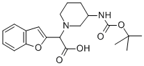 2-(Benzofuran-2-yl)-2-(3-((tert-butoxycarbonyl)amino)piperidin-1-yl)aceticacid