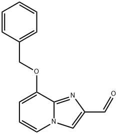 8-(苄氧基)咪唑并[1,2-A]吡啶-2-甲醛 结构式