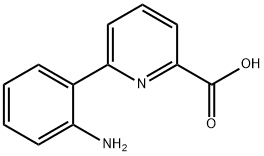 6-(2-氨基苯基)皮考啉酸 结构式