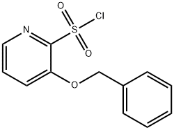 3-苄氧基吡啶-2-磺酰氯 结构式
