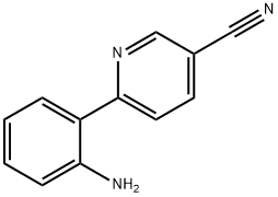 6-(2-氨基苯基)氰吡啶 结构式