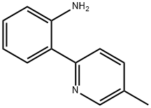 2-(5-METHYL-PYRIDIN-2-YL)-PHENYLAMINE 结构式