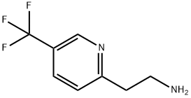 2-(2-氨乙基)5-三氟甲基吡啶 结构式