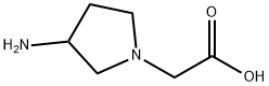 2-(3-Aminopyrrolidin-1-yl)aceticacid