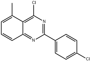 4-Chloro-2-(4-chlorophenyl)-5-methylquinazoline