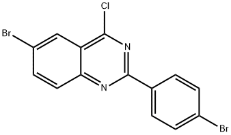 6-Bromo-2-(4-bromophenyl)-4-chloroquinazoline