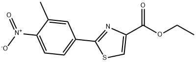 Ethyl2-(3-methyl-4-nitrophenyl)thiazole-4-carboxylate