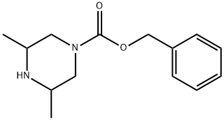 1-CBZ-3,5-二甲基-哌嗪 结构式