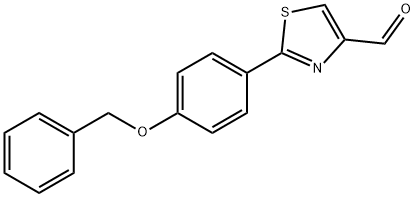 2-(4-(Benzyloxy)phenyl)thiazole-4-carbaldehyde