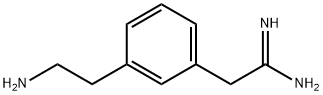 2-[3-(2-AMINO-ETHYL)-PHENYL]-ACETAMIDINE 结构式