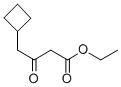 4-环丁基-3-氧代-丁酸乙酯 结构式