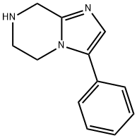 3-苯基-5,6,7,8-四氢咪唑[1,2-A]吡嗪 结构式